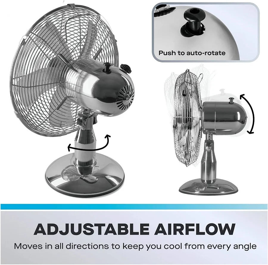 Daewoo 12 inch Matel Fan - COL1607